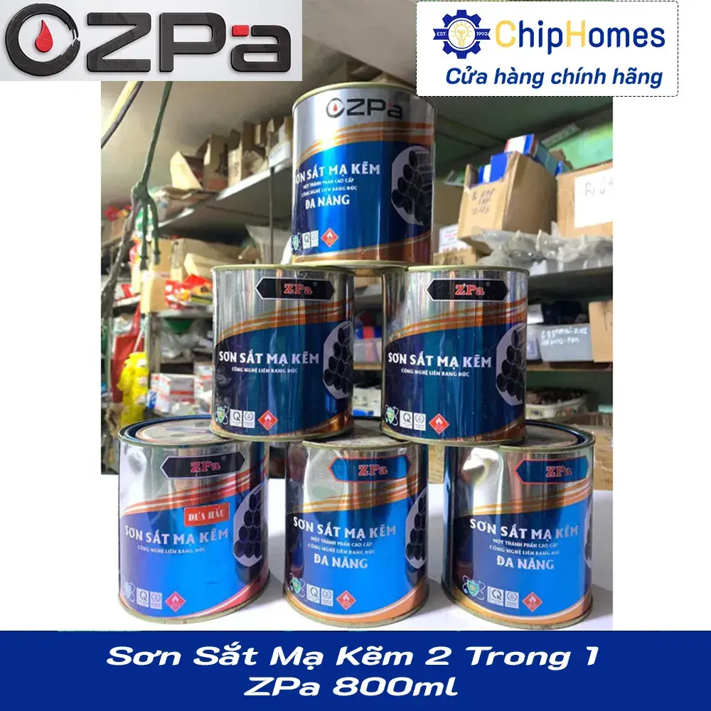 Sơn Sắt Mạ Kẽm 2 Trong 1